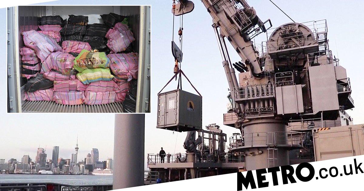 Ghost container floating in Pacific had £261,000,000 of cocaine inside