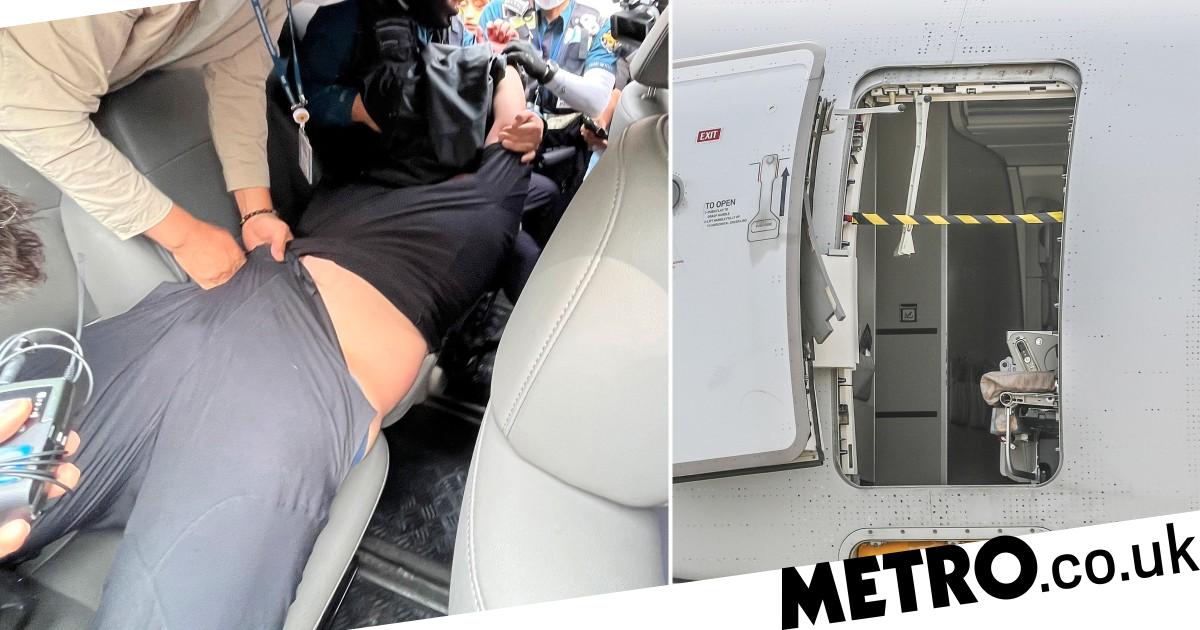 Man who opened plane door mid-flight says he felt ‘uncomfortable’ | World News