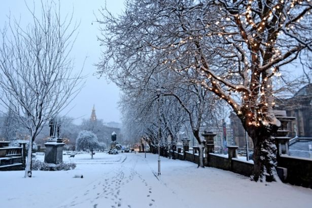 UK snow maps show all the places in England set for snow on Friday