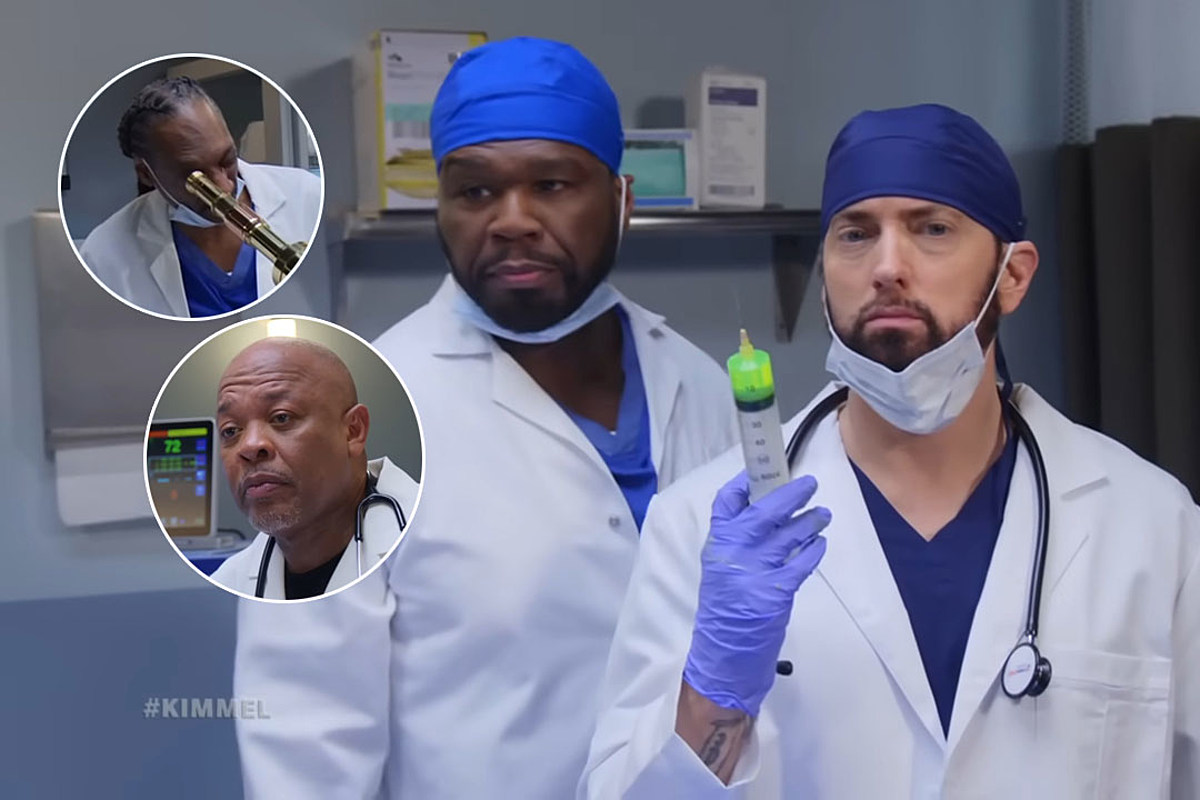 50 Cent, Eminem, Dr. Dre, Snoop Dogg Play Doctors in Funny Skit