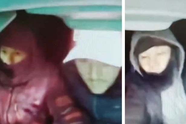 Van theft suspects hunted – and they had no idea they were caught on camera
